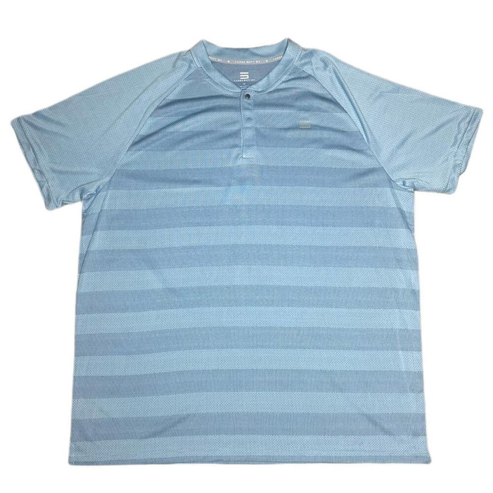 MENS THREE SIXTY SIX ACTIVE WEAR QUARTER BUTTON UP